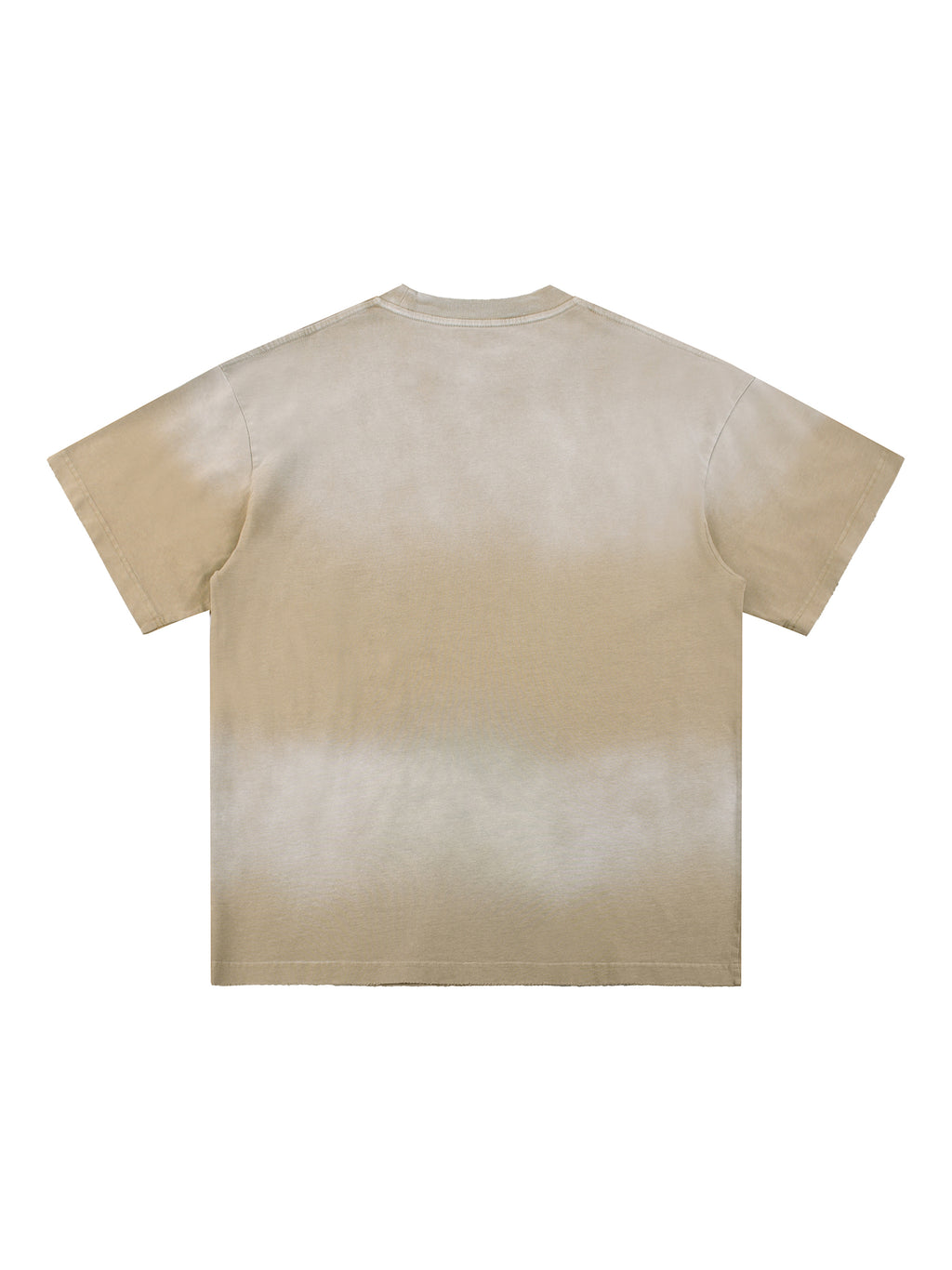 Sun Fade Hand-Frayed Cotton T-Shirt