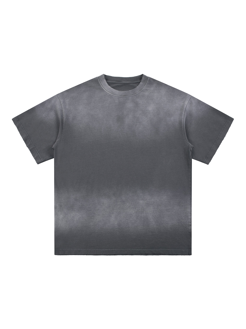 Sun Fade Hand-Frayed Cotton T-Shirt