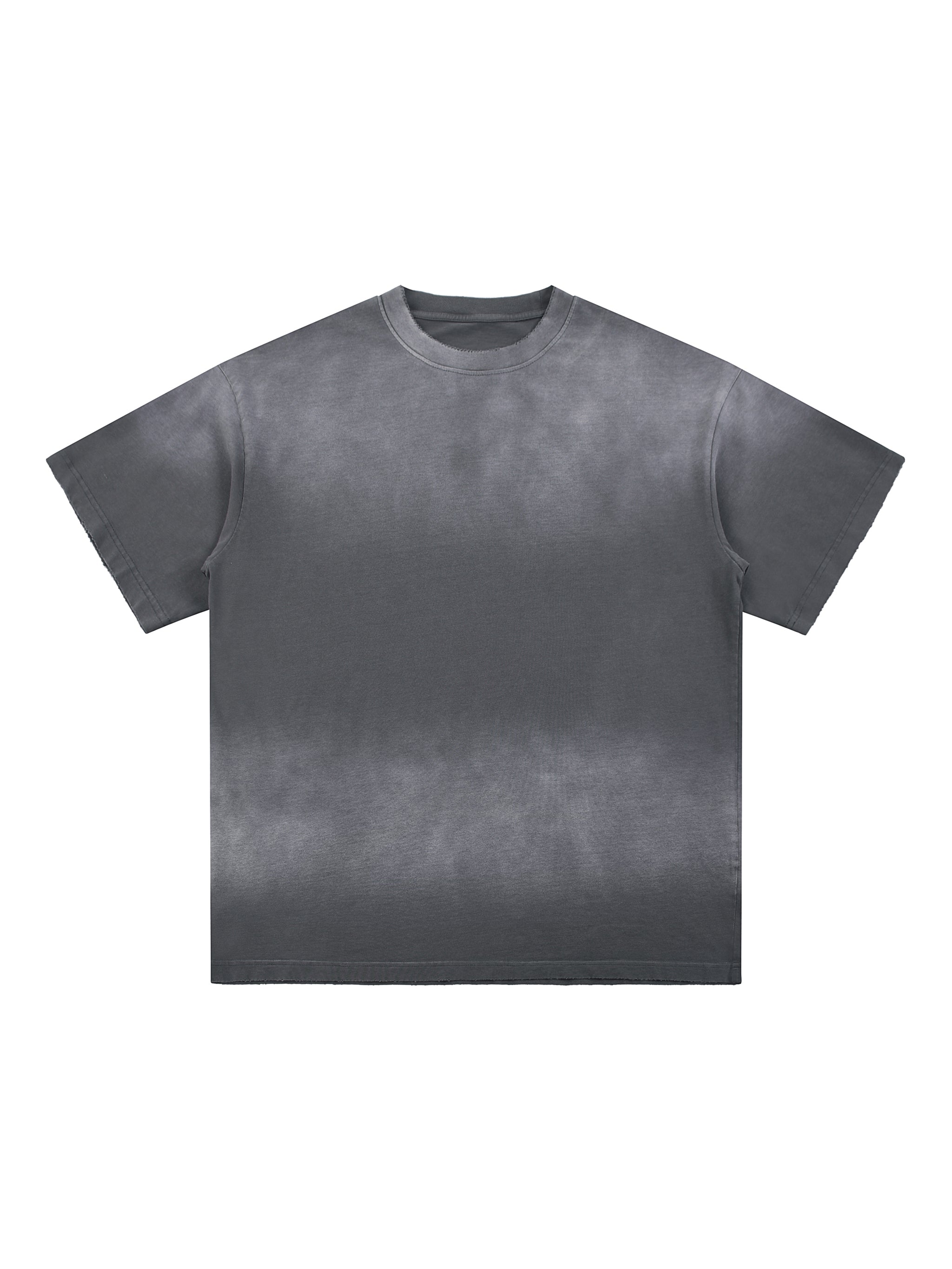 Sun Fade Hand-Frayed Cotton T-Shirt
