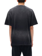 Sun Fade Hand-Frayed Cotton T-Shirt
