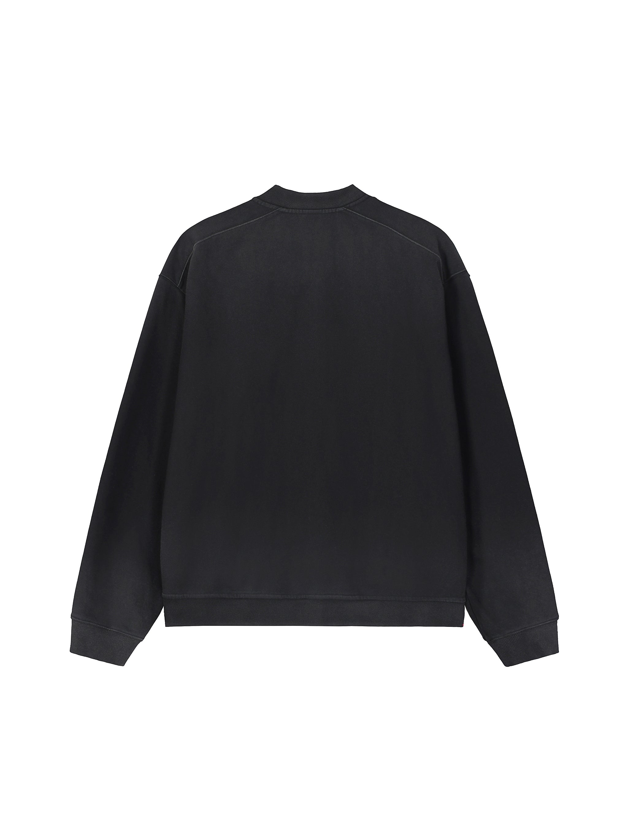 Sun Fade Heavyweight Baseball Jacket