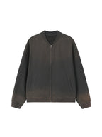 Sun Fade Heavyweight Baseball Jacket
