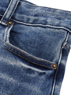Sun Fade Heavyweight Denim Jeans