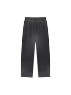 Sun Fade Raw Edge Straight-Leg Sweatpants