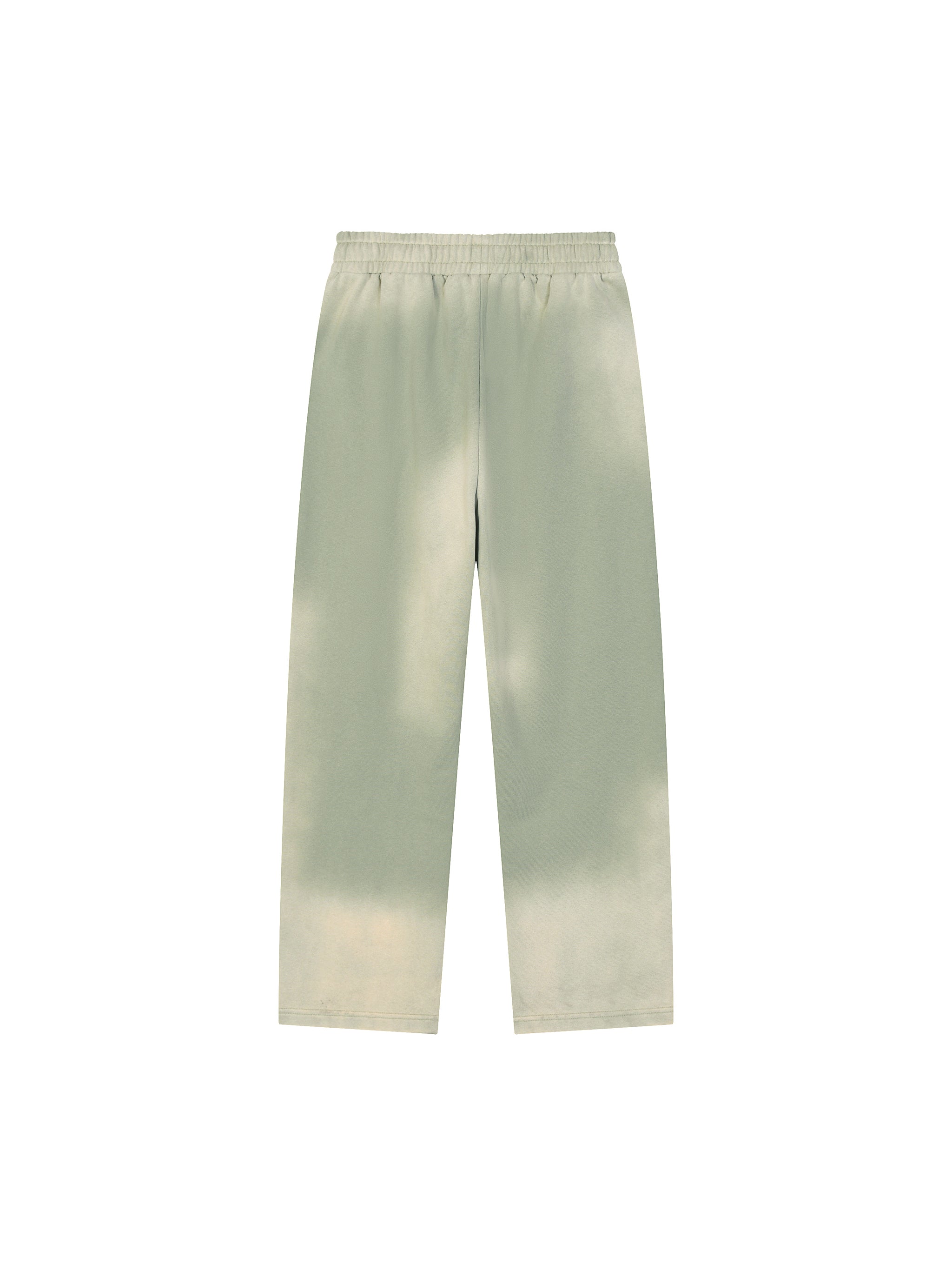 Sun Fade Raw Edge Straight-Leg Sweatpants