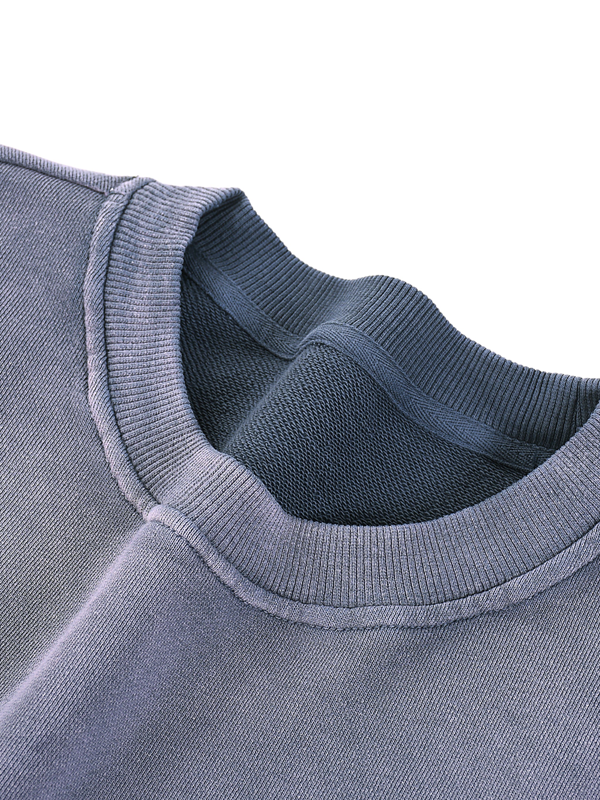 Sunfade Drop-Shoulder Cotton Sweatshirt