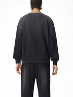 Sunfade Drop-Shoulder Cotton Sweatshirt