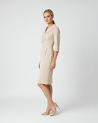 Surplice Long Sleeve Dress