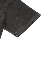 Textured Waffle Washed Boxy T-Shirt