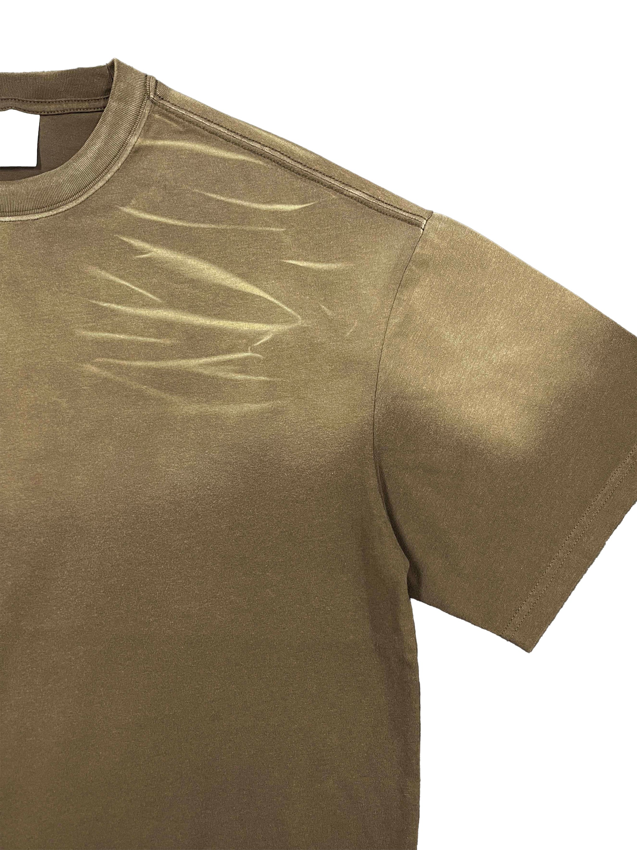 Tiger Stripe Gradient Washed T-Shirt - Men