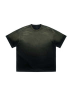 Tiger Stripe Gradient Washed T-Shirt - Women