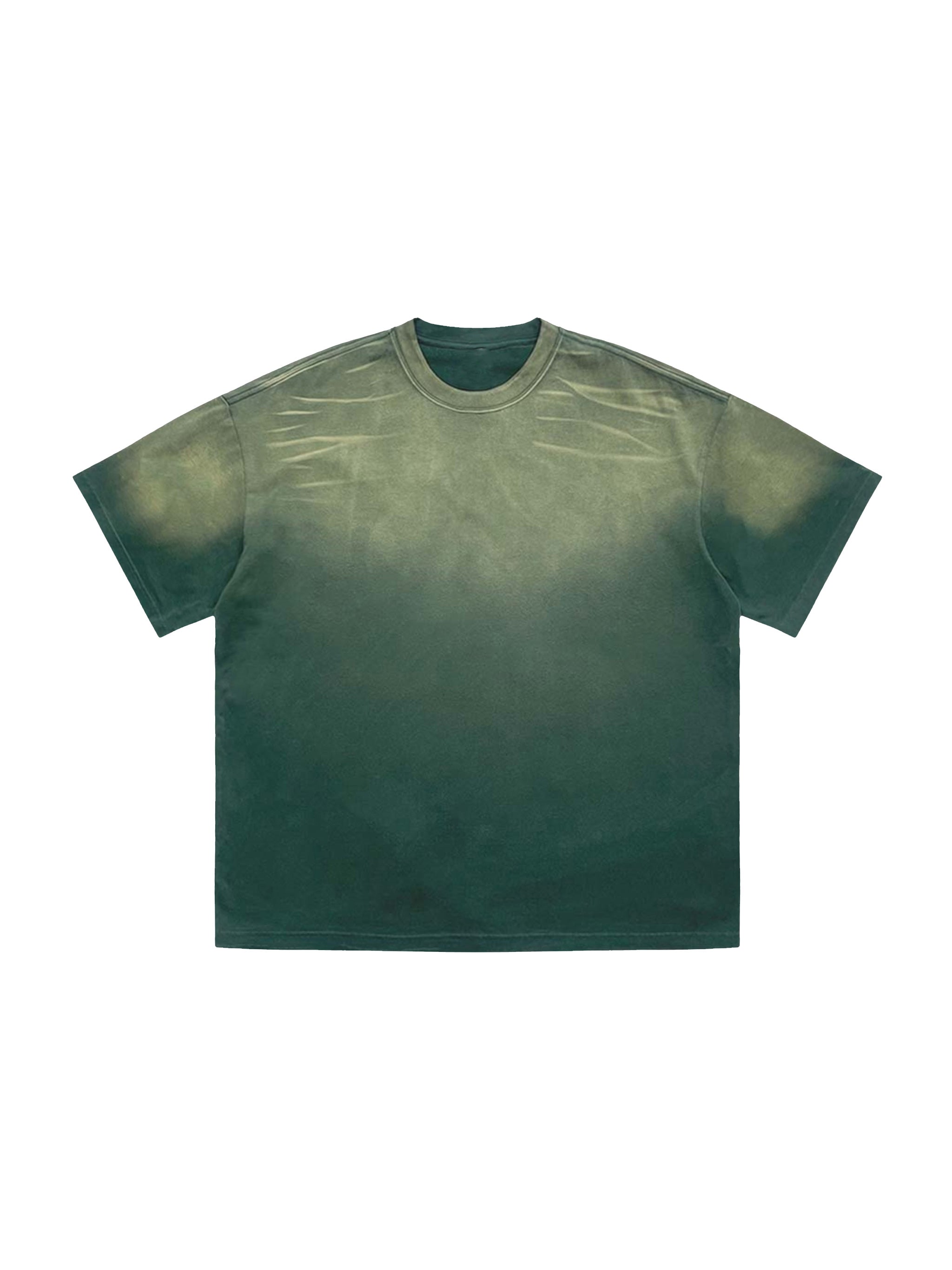 Tiger Stripe Gradient Washed T-Shirt - Women