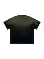 Tiger Stripe Gradient Washed T-Shirt - Women