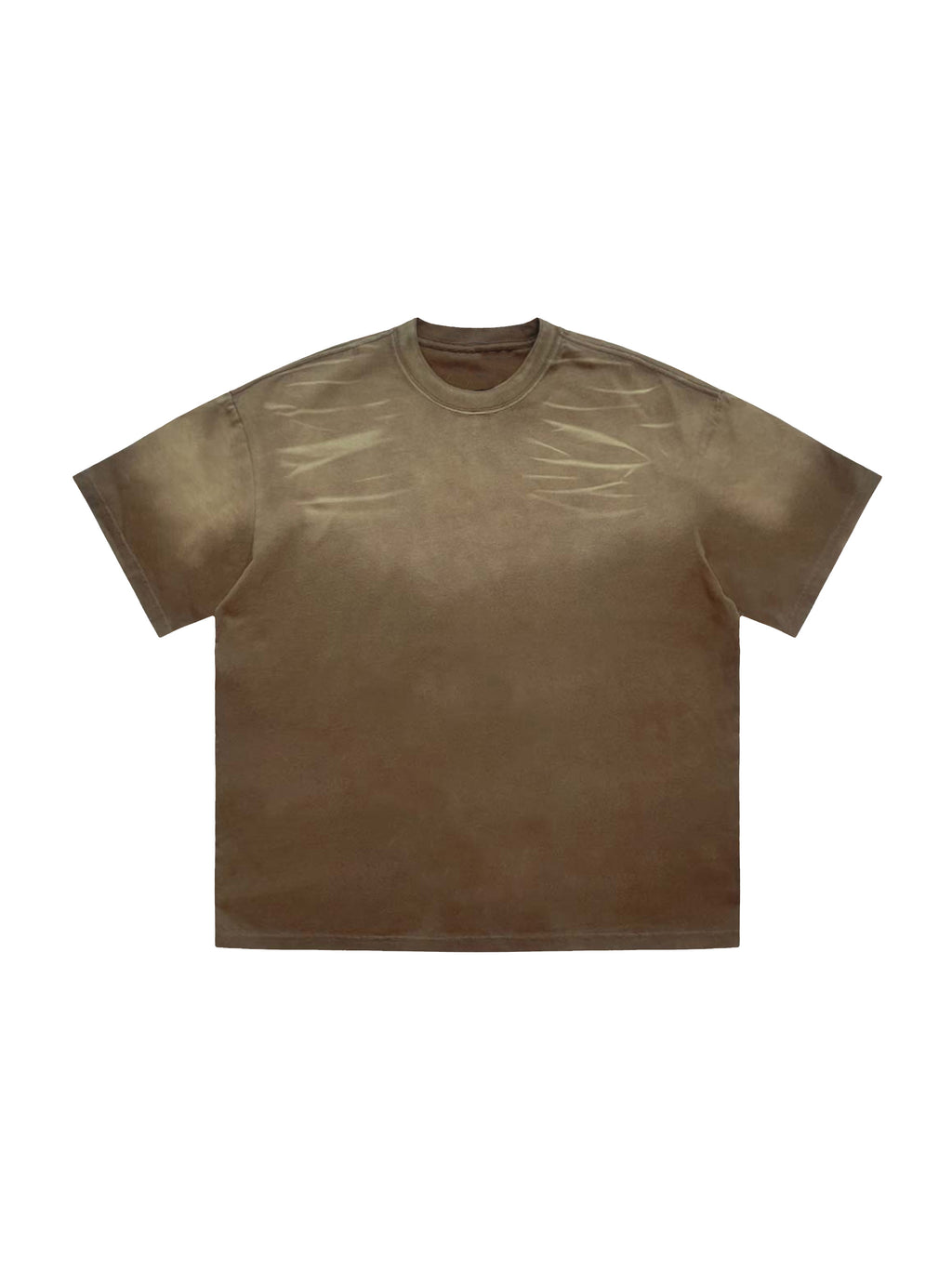 Tiger Stripe Gradient Washed T-Shirt - Women