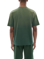 Tiger Stripe Gradient Washed T-Shirt - Men
