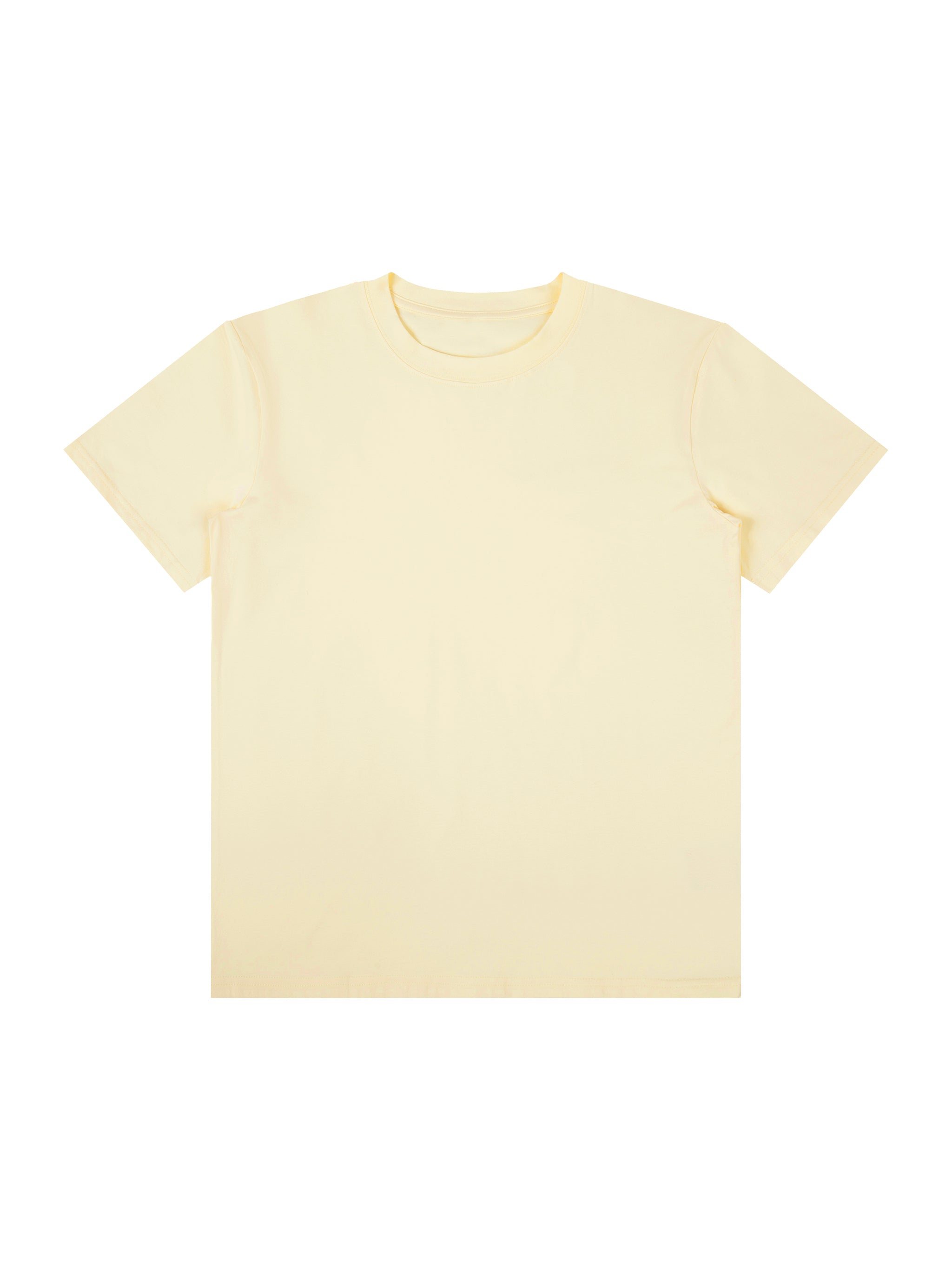 Unisex Classic Crew Neck Cotton T-Shirt