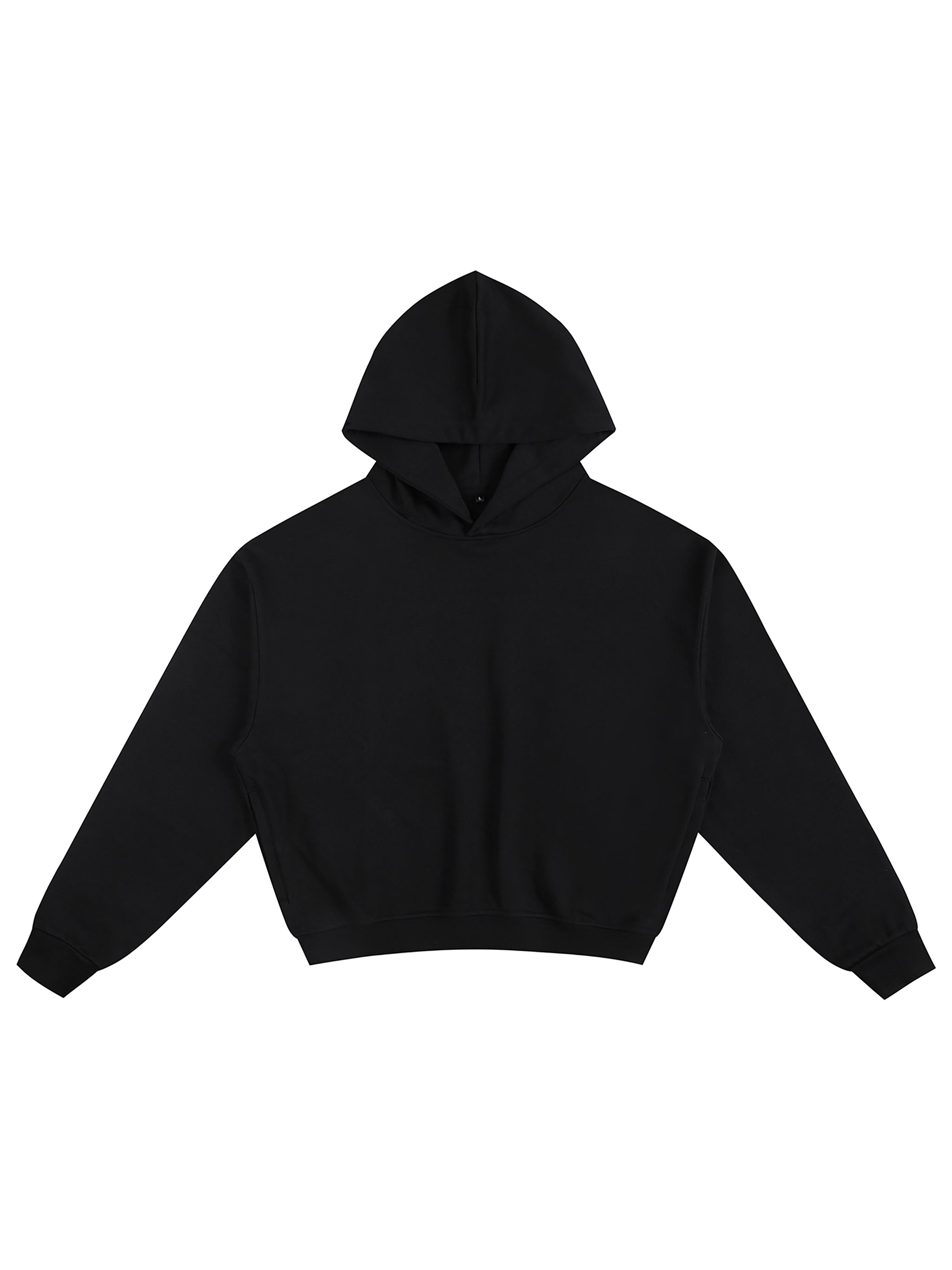 Unisex Cotton Cropped Hoodie