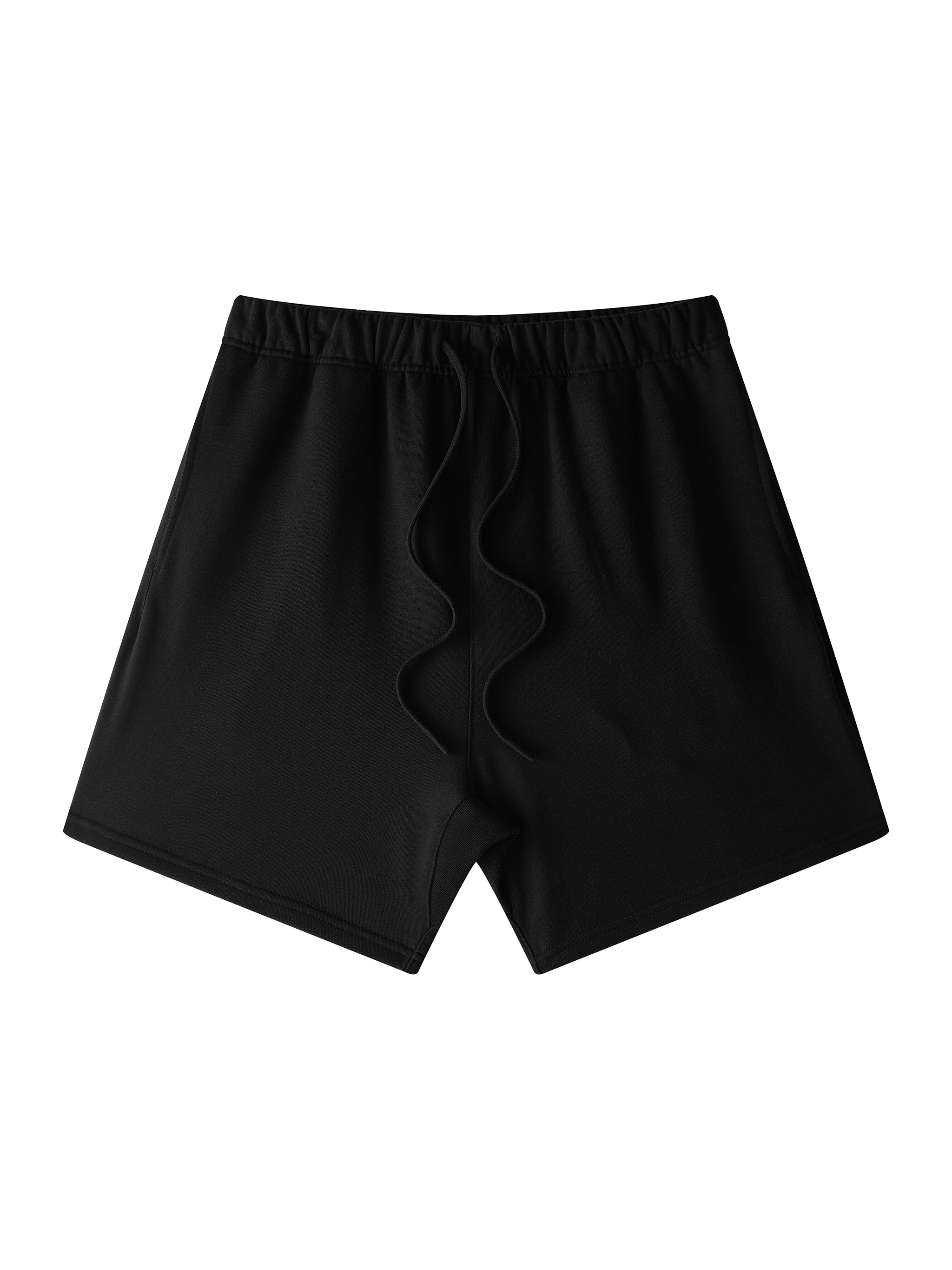 Unisex Earth Tone Loose Fit Cotton Shorts