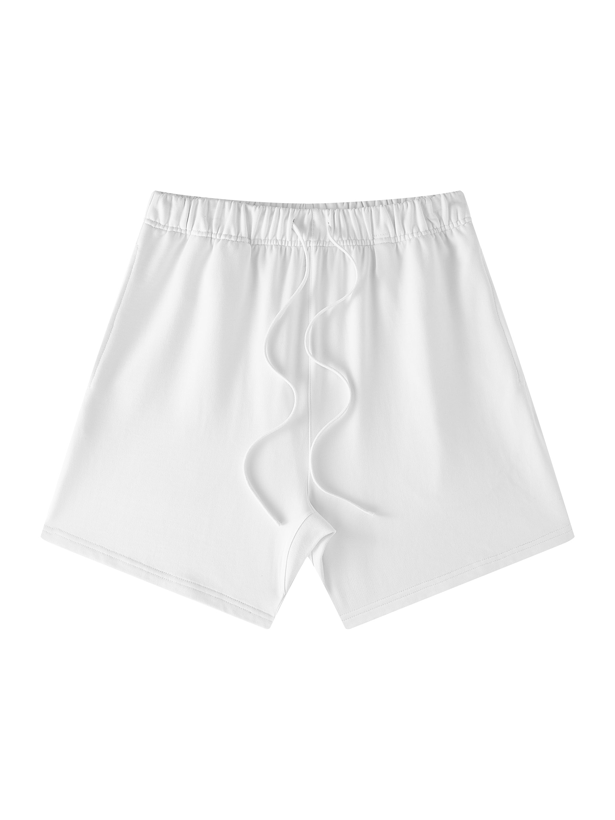 Unisex Earth Tone Loose Fit Cotton Shorts