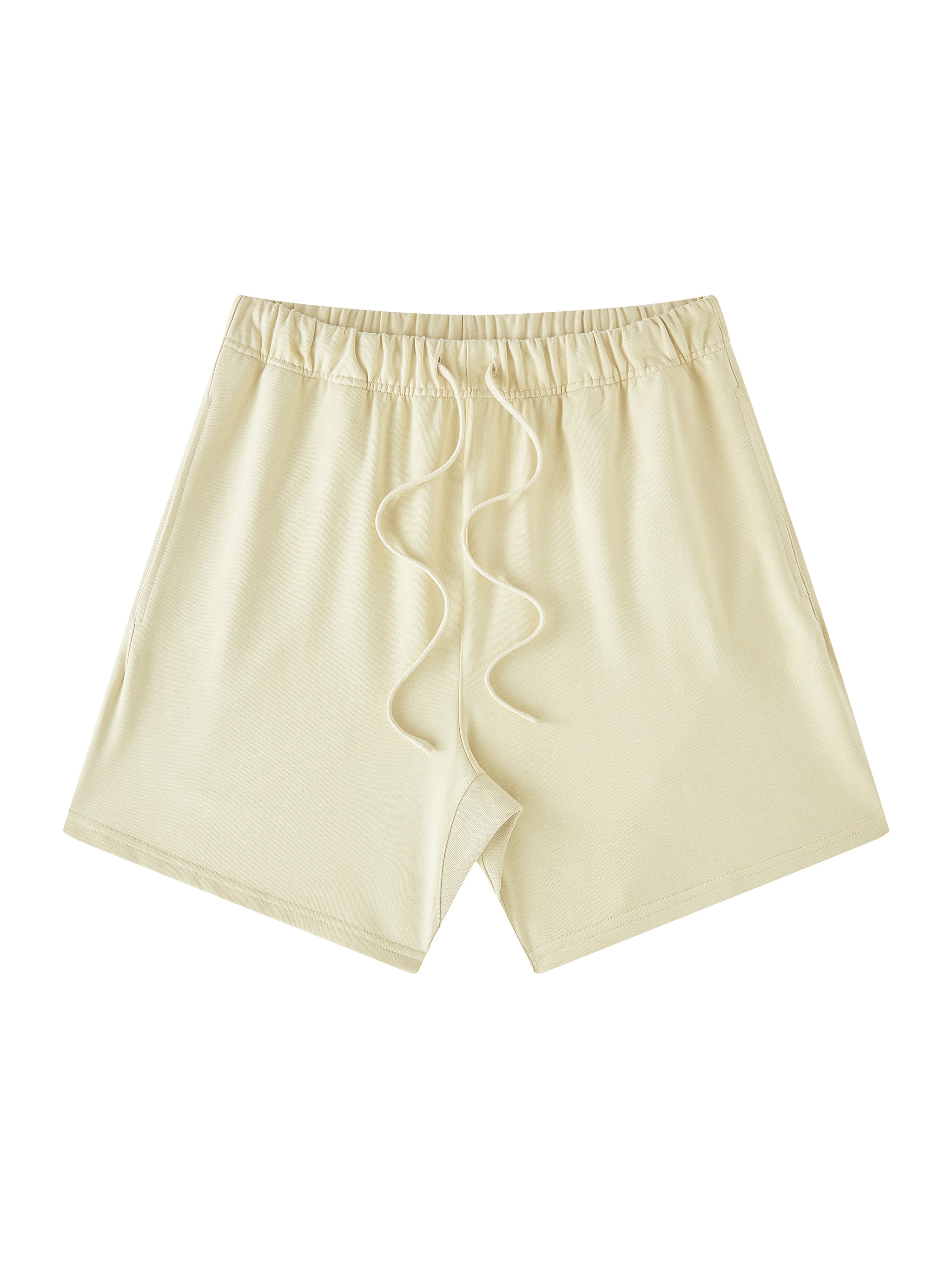 Unisex Earth Tone Loose Fit Cotton Shorts