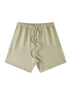Unisex Earth Tone Loose Fit Cotton Shorts