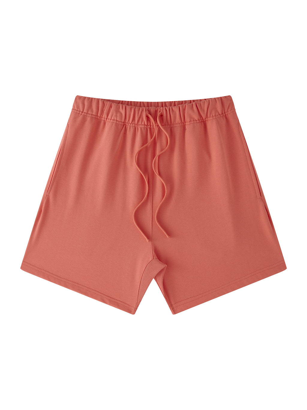 Unisex Earth Tone Loose Fit Cotton Shorts