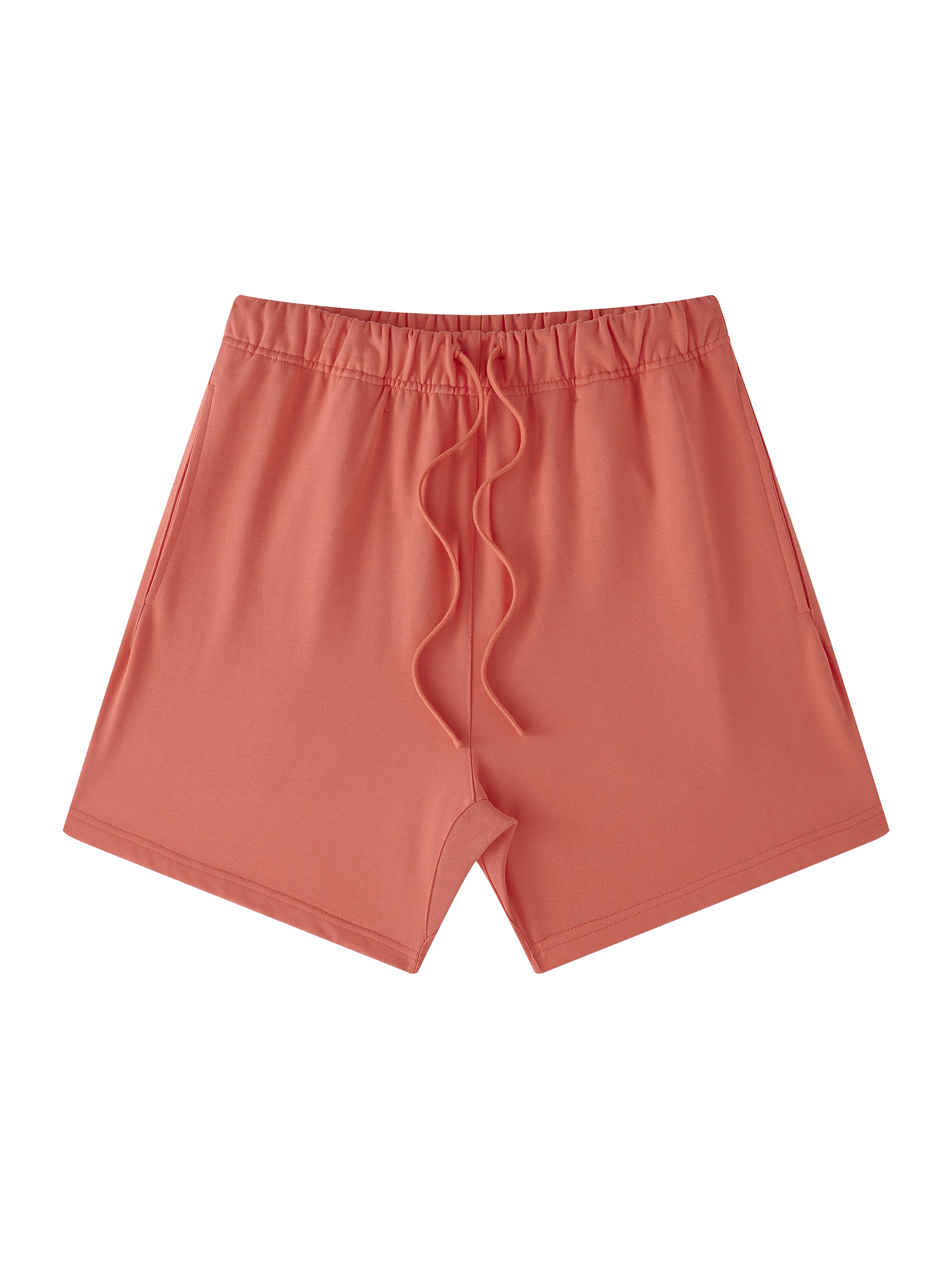 Unisex Earth Tone Loose Fit Cotton Shorts