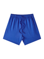 Unisex Earth Tone Loose Fit Cotton Shorts