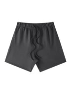 Unisex Earth Tone Loose Fit Cotton Shorts