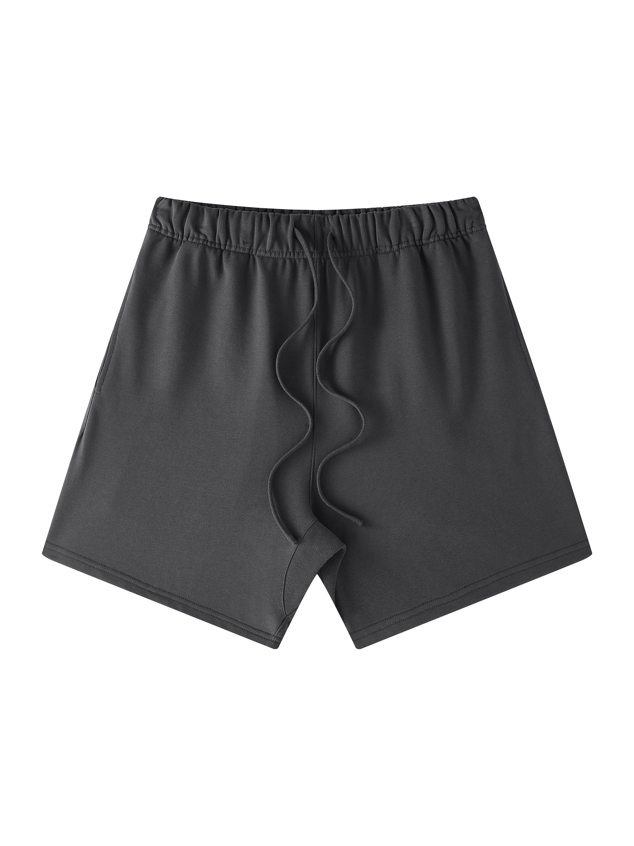 Unisex Earth Tone Loose Fit Cotton Shorts