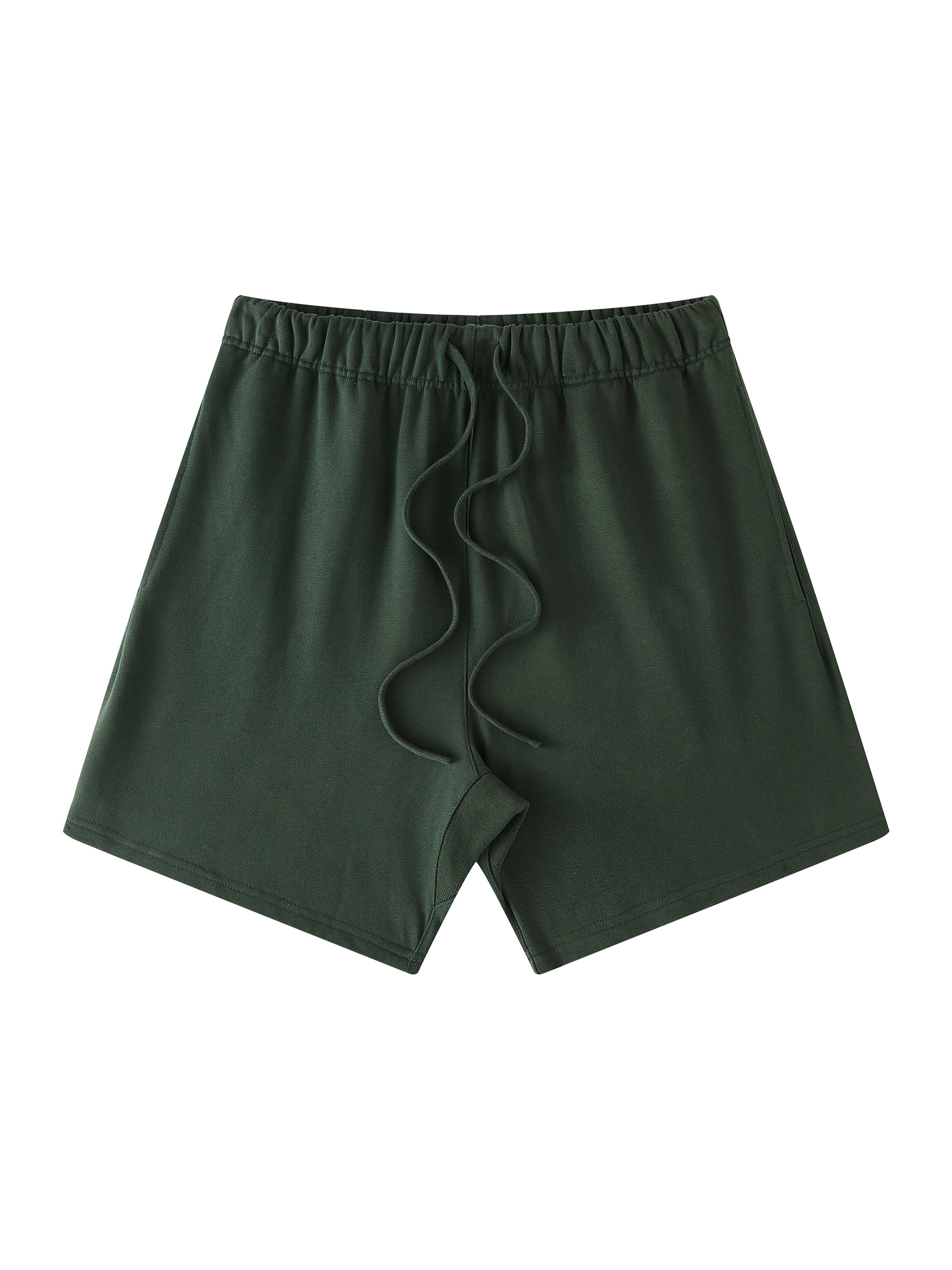 Unisex Earth Tone Loose Fit Cotton Shorts