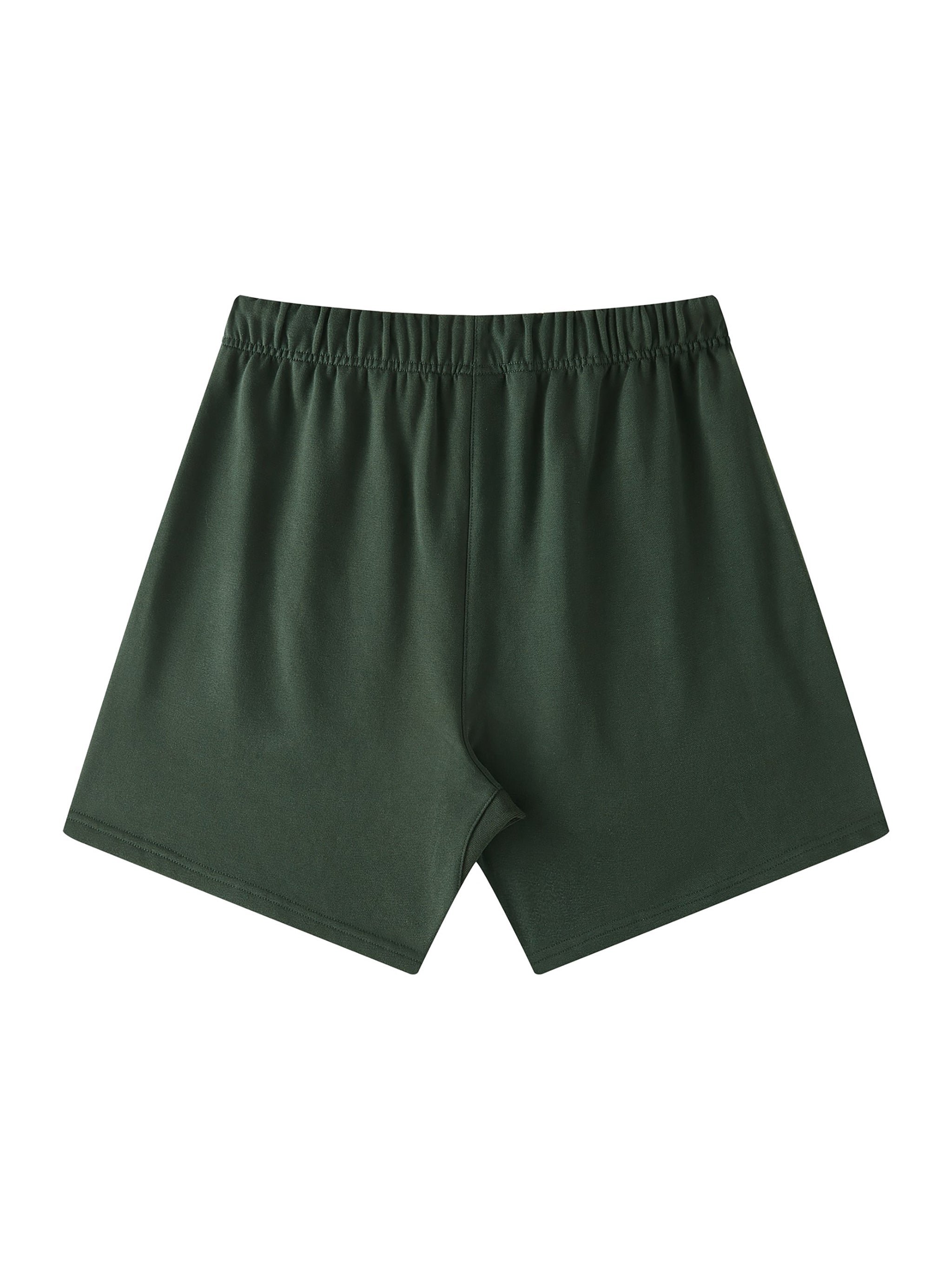 Unisex Earth Tone Loose Fit Cotton Shorts