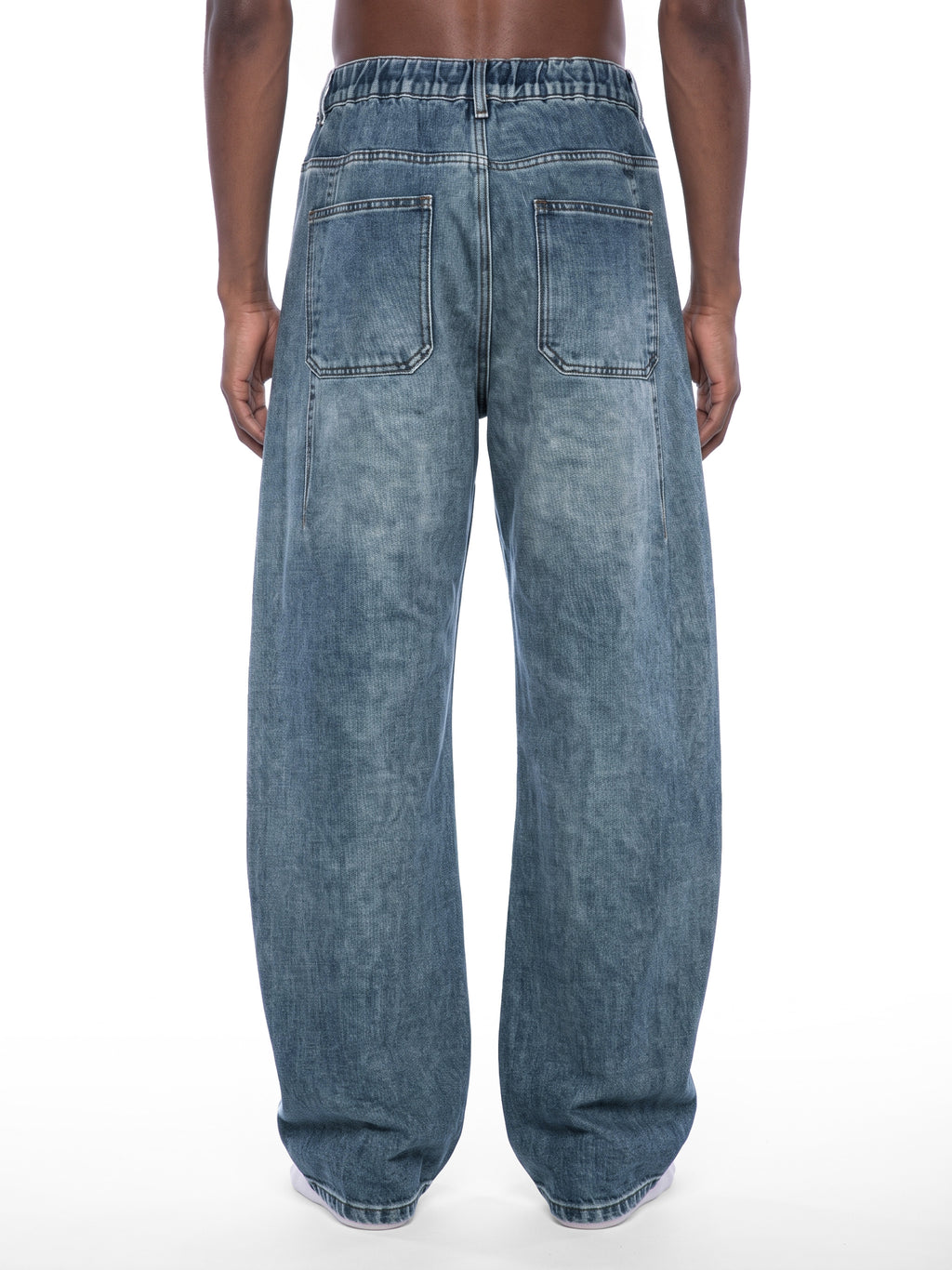Barrel Vintage Wash Denim Jeans