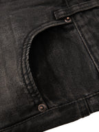 Vintage Wash Heavyweight Denim Jeans