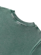 Vintage Washed Bodycon Cotton T-Shirt