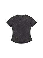 Vintage Washed Bodycon Cotton T-Shirt