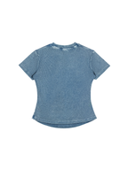 Vintage Washed Bodycon Cotton T-Shirt