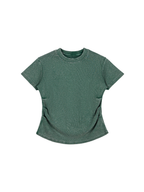 Vintage Washed Bodycon Cotton T-Shirt
