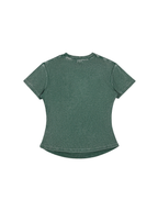 Vintage Washed Bodycon Cotton T-Shirt