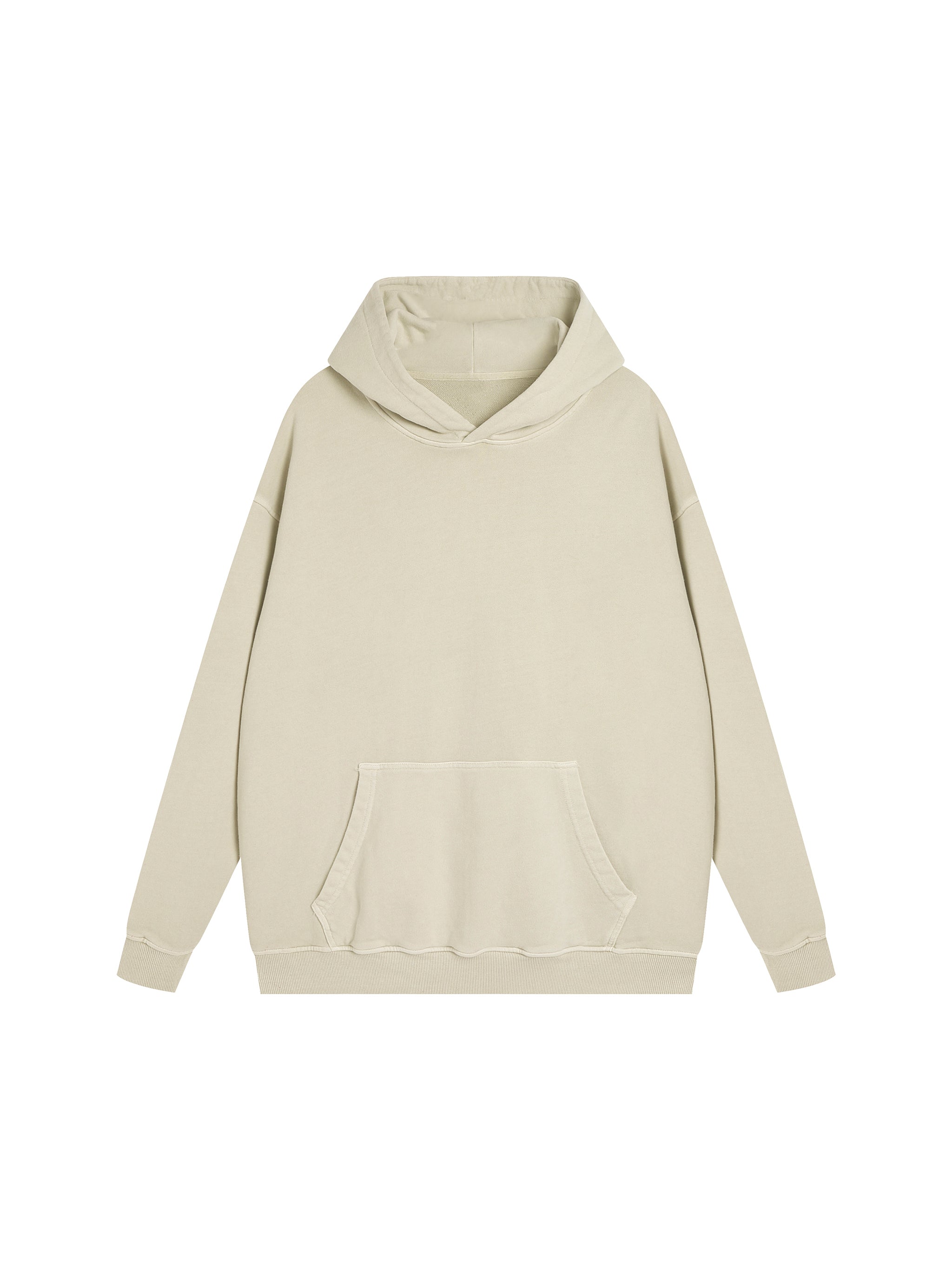 Vintage Washed Cotton Hoodie