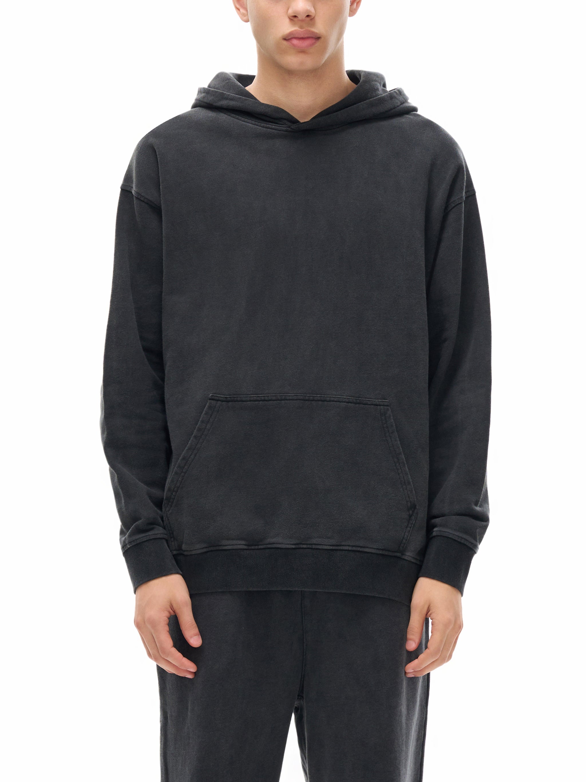 Vintage Washed Cotton Hoodie