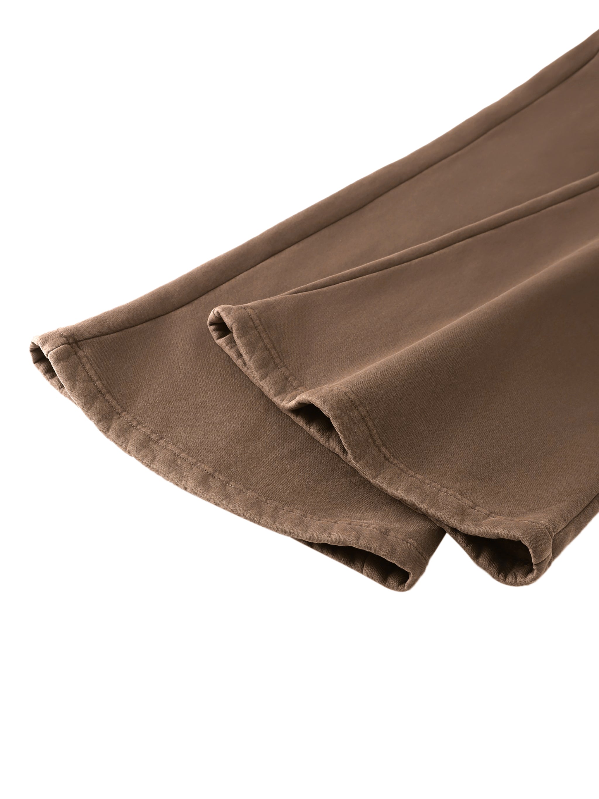 Vintage Washed Flared Fleece Pants