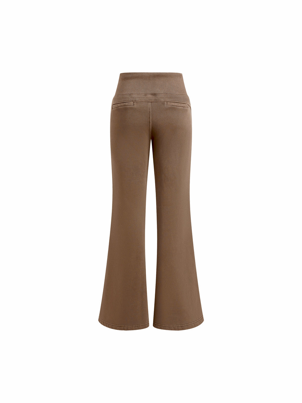 Vintage Washed Flared Fleece Pants