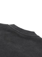 Vintage Washed Fleece Baseball Jacket