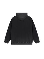 Vintage Washed Gradient Fleece Hoodie