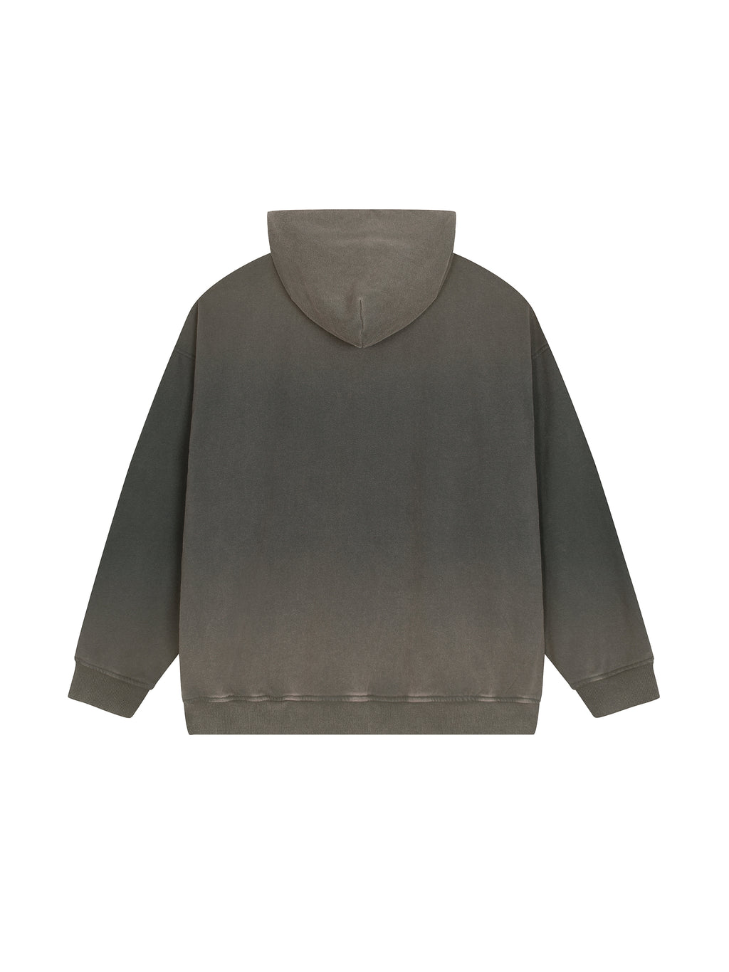 Vintage Washed Gradient Fleece Hoodie