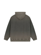 Vintage Washed Gradient Fleece Hoodie