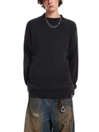 Vintage Washed Hand-Frayed Sweater