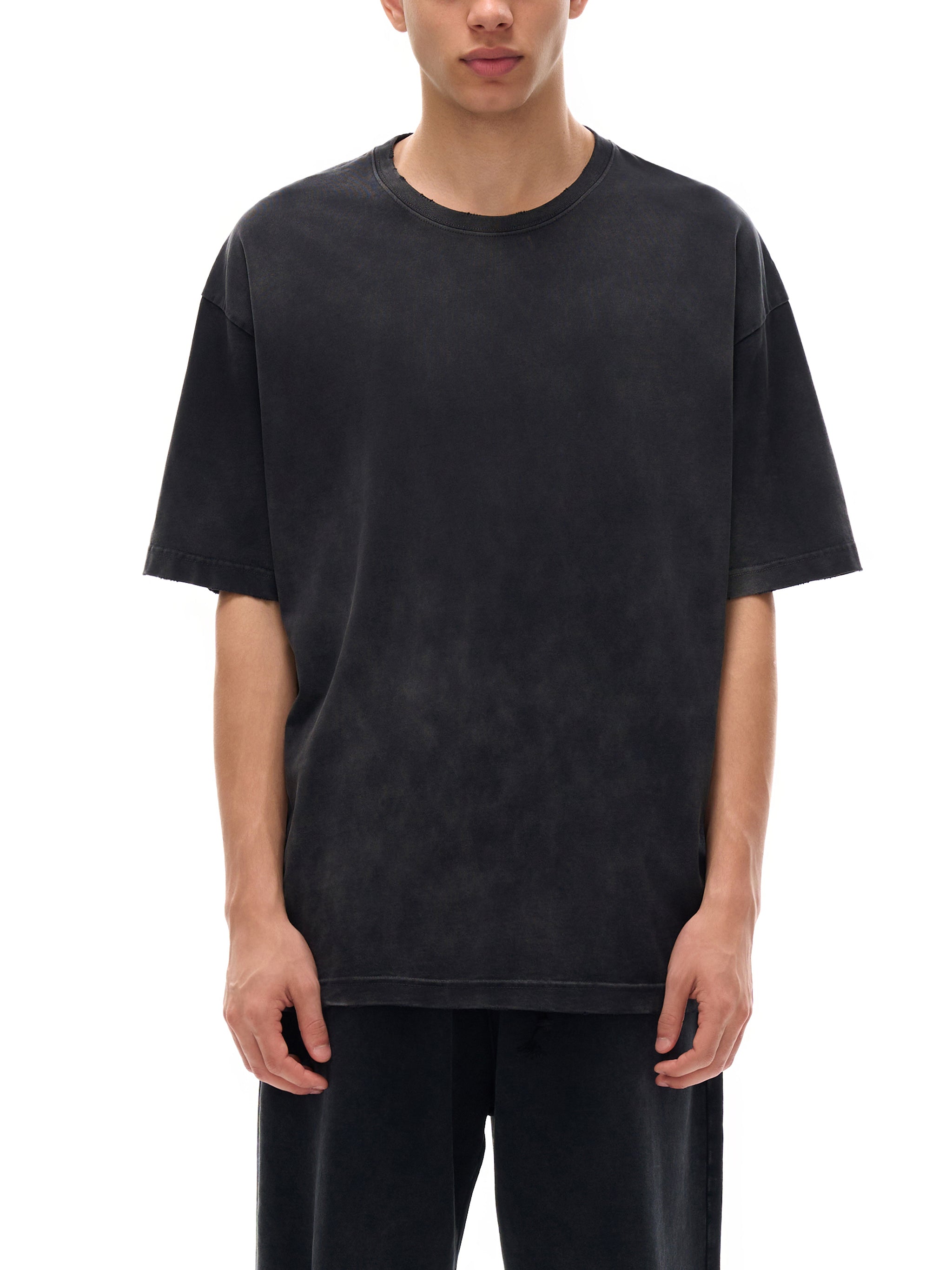 Vintage Washed Hand-Frayed T-Shirt