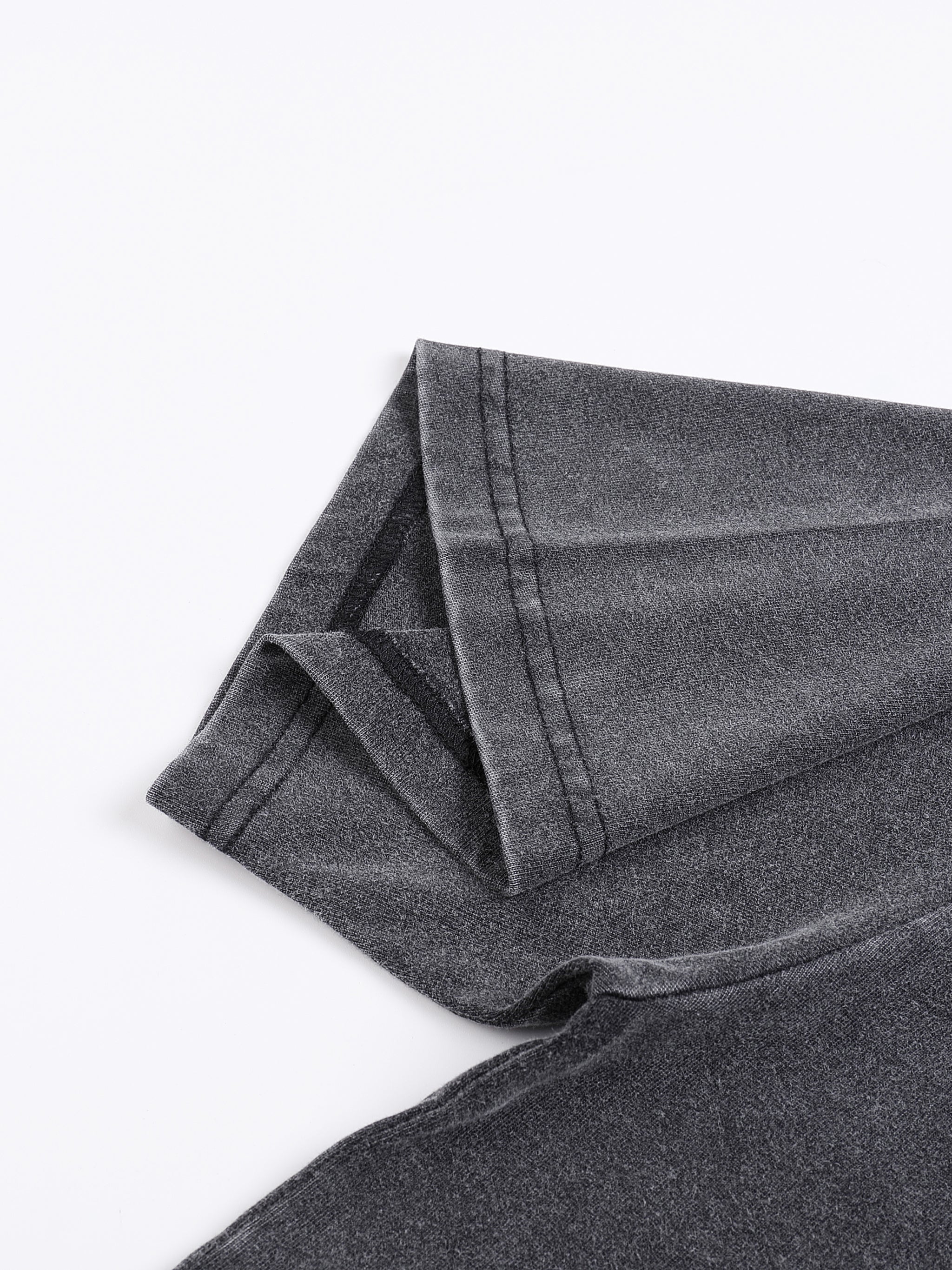 Vintage Washed Loose Fluffy T-Shirt